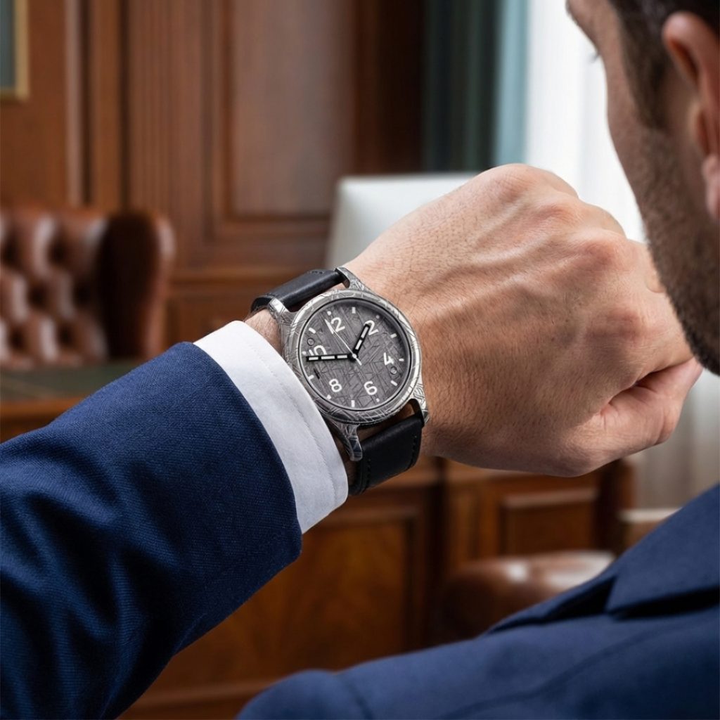 AGAT Cosmos 46 Meteorite Muonionalusta Watch