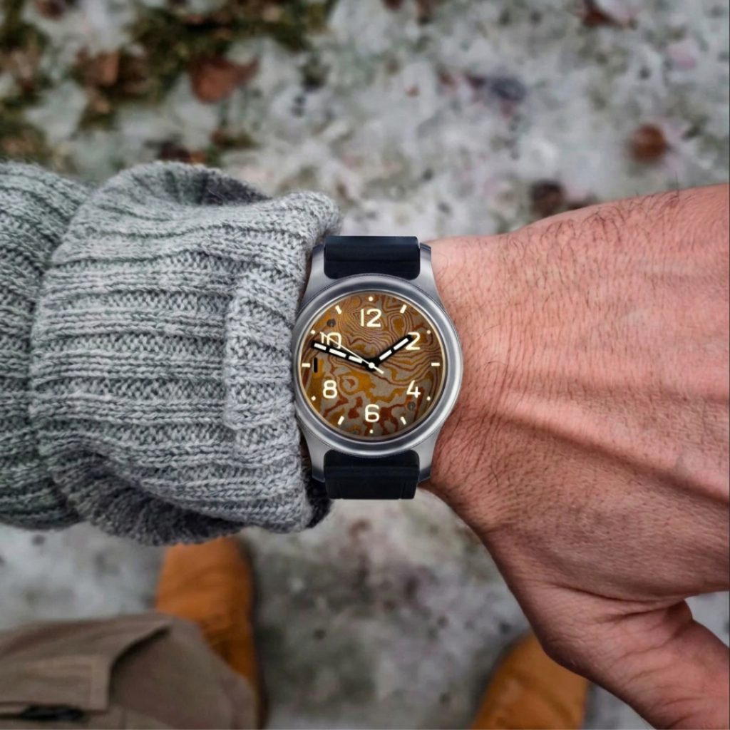 Watch AGAT Steel 46 ZlatMokume