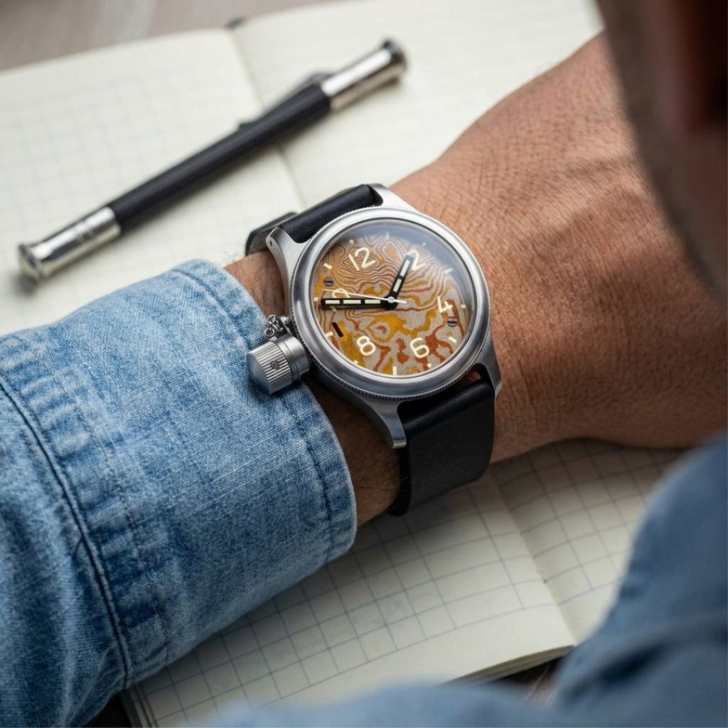 Watch AGAT Steel 46 ZlatMokume