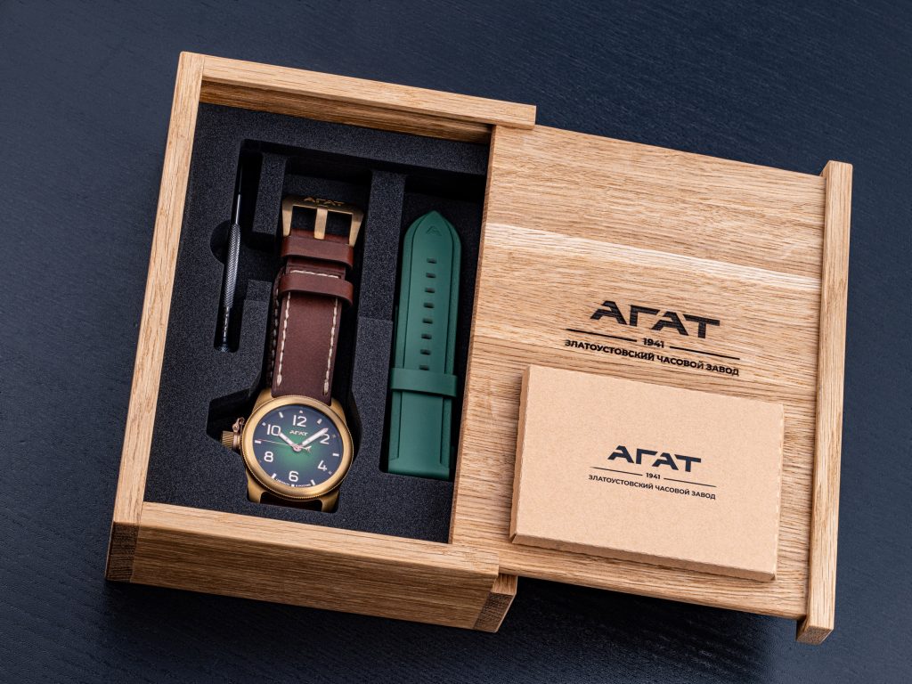 Часы АГАТ Катран Бронза